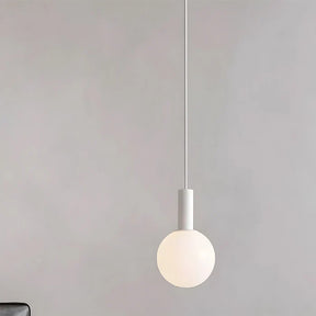 LumaSphere – Modern Pendant Light with Frosted Globe for Soft Ambiance