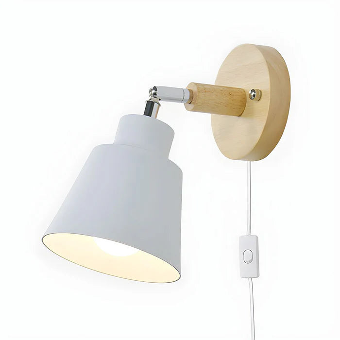 MacaronGlow - Simple Macaron-style bedroom wall light with soft and cozy glow