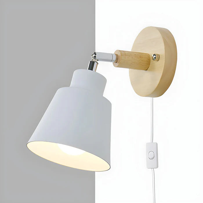 MacaronGlow - Simple Macaron-style bedroom wall light with soft and cozy glow