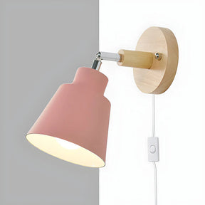 MacaronGlow - Simple Macaron-style bedroom wall light with soft and cozy glow