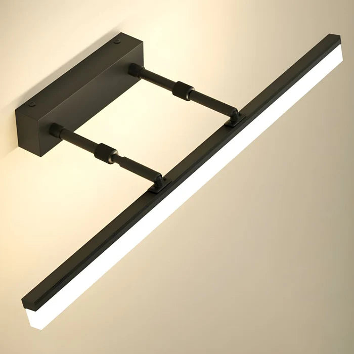 LumiLux – Modern Gold LED Wall Light with Sleek Minimalist Picture & Vanity Lamp