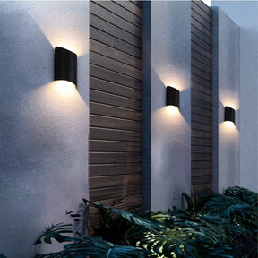 LumiGuard - Modern waterproof LED outdoor wall light with sleek design