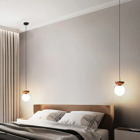 LumiGlow - Stylish Japanese pendant lamp with elegant design and warm lighting