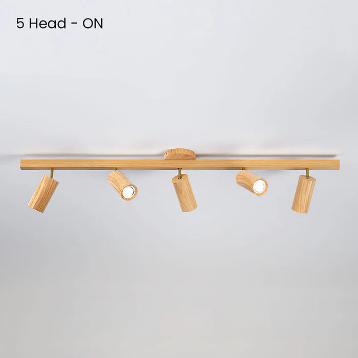 TrackGlow - Modern adjustable LED spotlight track lighting for hallways