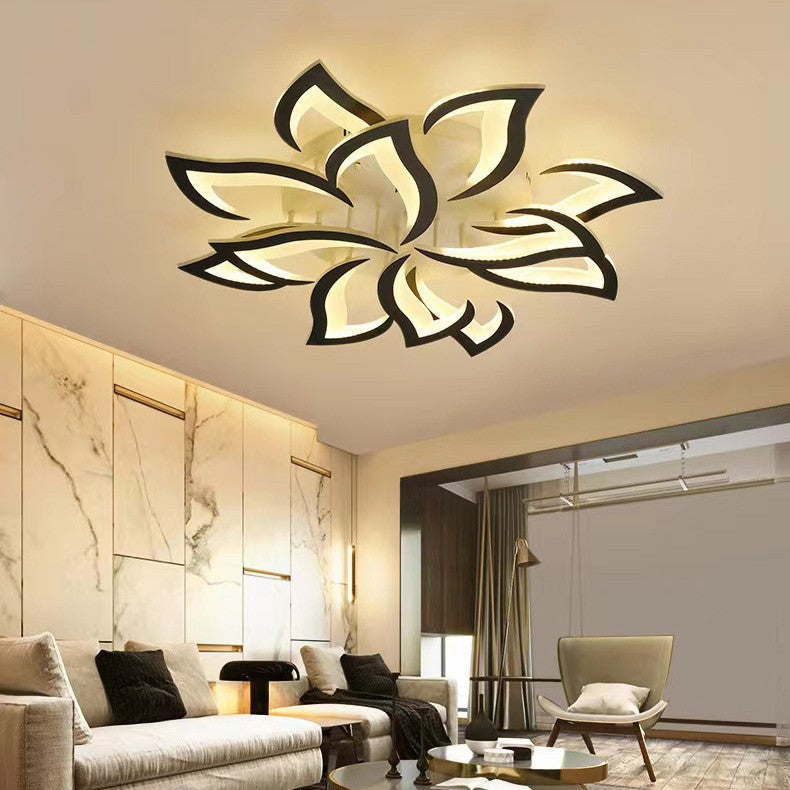 Florentia - Modern LED Ceiling Light with Floral Design