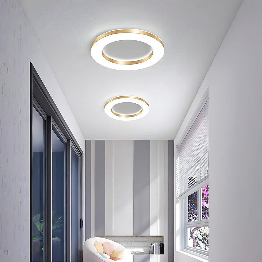 GlowLuxe - Modern LED Dimmable Ceiling Light for Stylish Living Room Ambiance