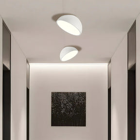 NoirGlow – Modern Half-Moon LED Ceiling Light for a Sleek Look