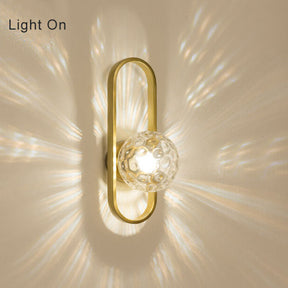 LumiCircle - Elegant wall lamp with circular design and soft ambient glow