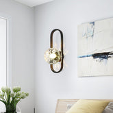 LumiCircle - Elegant wall lamp with circular design and soft ambient glow