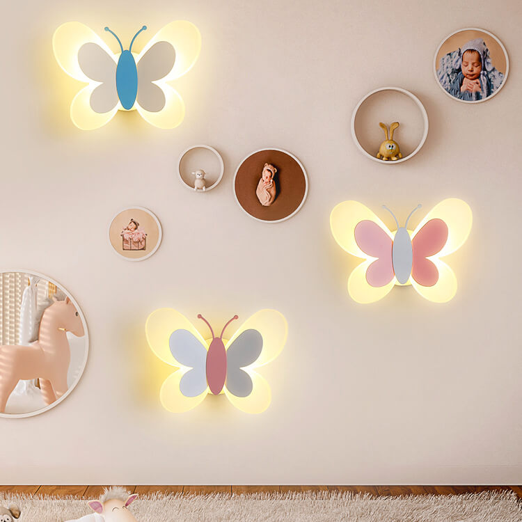 AeroLume - Butterfly-shaped LED wall light With magical touch