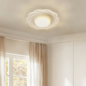 LumoDeco - Art Deco Acrylic LED Ceiling Light for Stylish Bedrooms