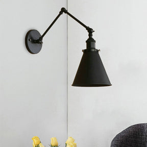 ArmCraft - Adjustable Swing Arm Wall Light with Industrial Design