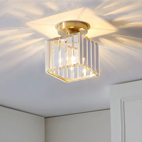 CrystalLume – Contemporary crystal ceiling light for any modern spaces