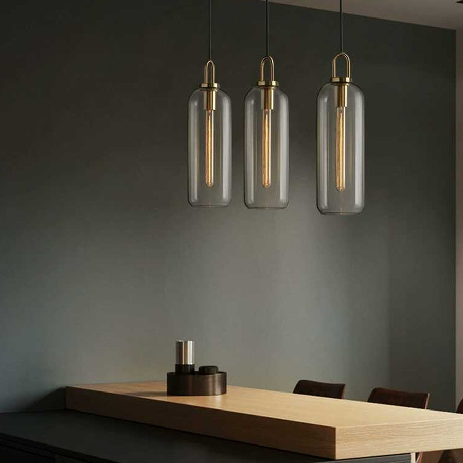 GlowMist – Modern Pendant Light with Sleek Design for unique Interiors