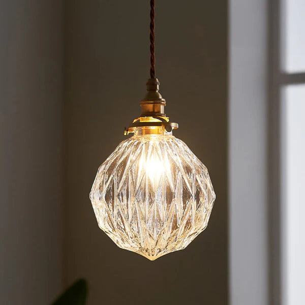 GlobeGlow - Modern pendant lamp with sleek globe design and elegant lighting