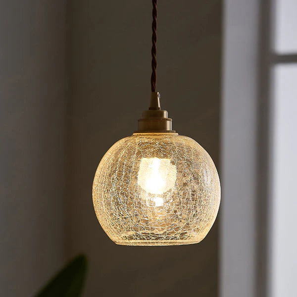 GlobeGlow - Modern pendant lamp with sleek globe design and elegant lighting