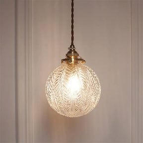 GlobeGlow - Modern pendant lamp with sleek globe design and elegant lighting