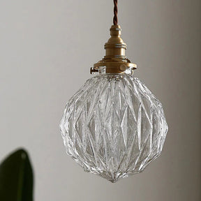 GlobeGlow - Modern pendant lamp with sleek globe design and elegant lighting