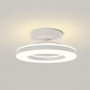 LuxeGlow – Modern Iron LED Ceiling Light for a Glamorous Hallway