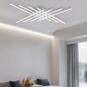 LumeLine – Minimalist LED Ceiling Light with Artistic Linear Design