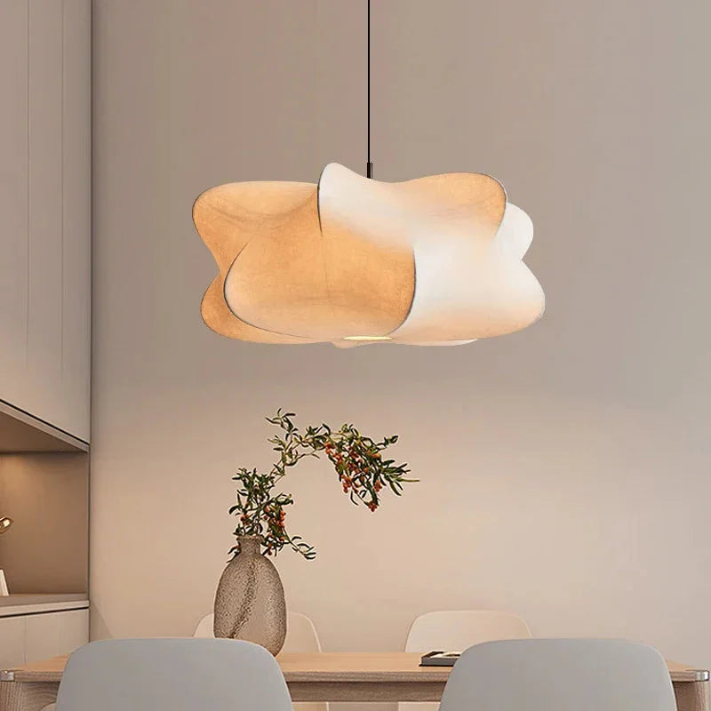 ZenGlow - Elegant hanging lamp with a soft, serene illumination