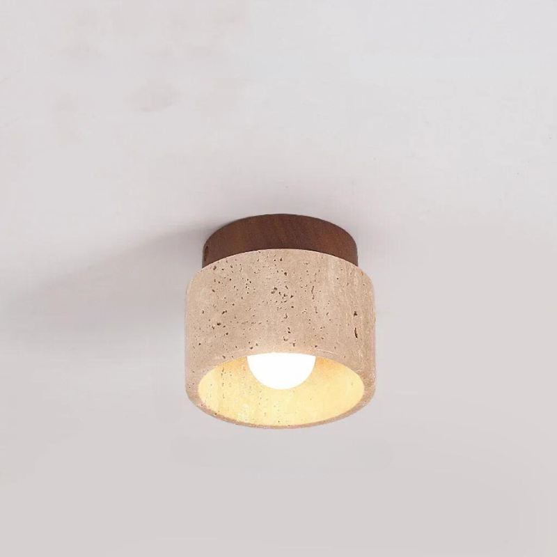 ConcretaGlow – Modern Ceiling or Wall-Mounted Light with Minimalist Design