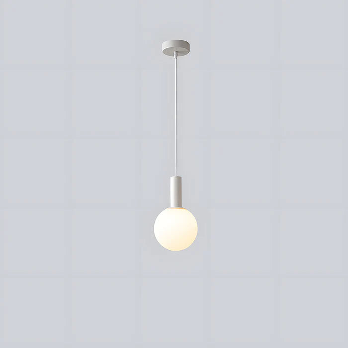 LumaSphere – Modern Pendant Light with Frosted Globe for Soft Ambiance