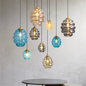 AuraPendant - Modern pendant light with sleek design and elegant glass shade