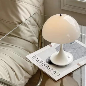 GlowFlex - Sleek wireless table lamp with soft glow and modern design