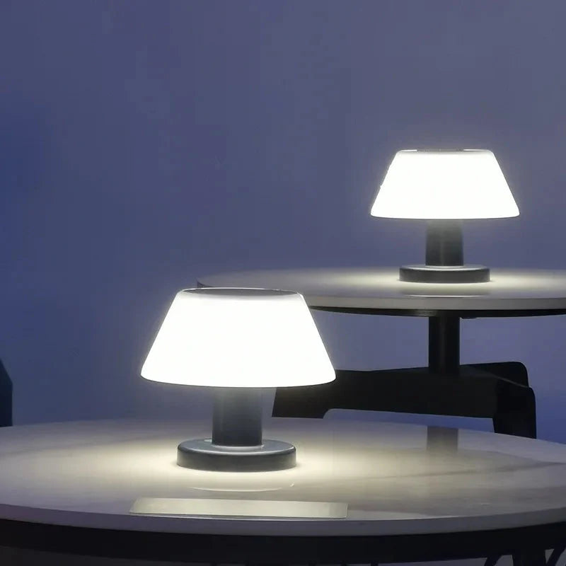 SolariGlow – Solar-Powered Table Lamp for Indoor & Outdoor Use