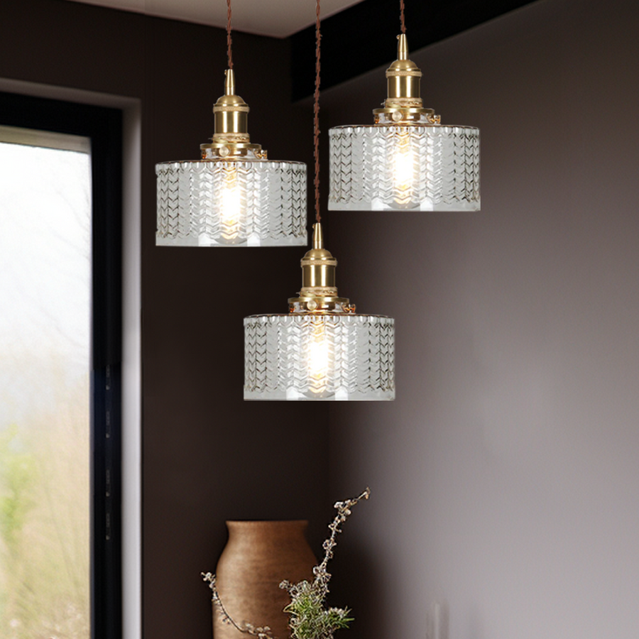 LumiGlow - Vintage Inspired Pendant Light for Kitchen and Dining Areas