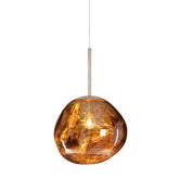 GlowMelt - Artistic pendant light with a unique melting effect design