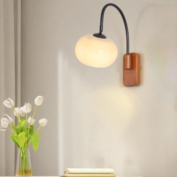 LumoSphere - Modern wall lamp with sleek design and warm ambient glow