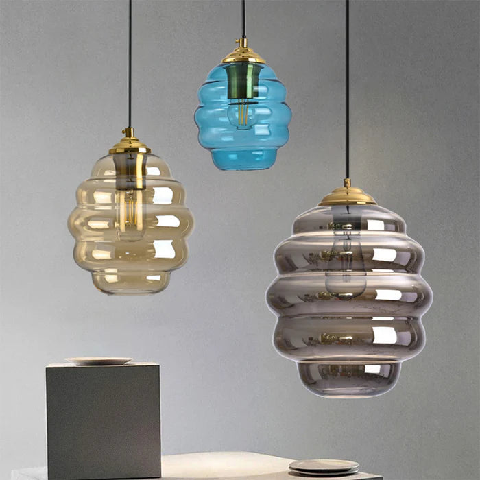 AuraPendant - Modern pendant light with sleek design and elegant glass shade