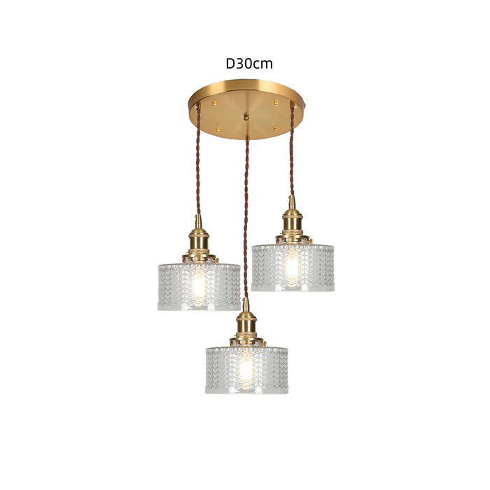 LumiGlow - Vintage Inspired Pendant Light for Kitchen and Dining Areas