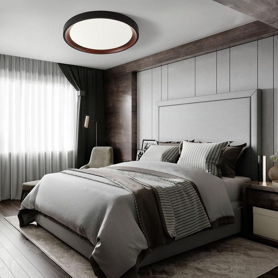 ModAura - LED Ceiling Light for Bedroom  Sleek Round Design for Modern Spaces