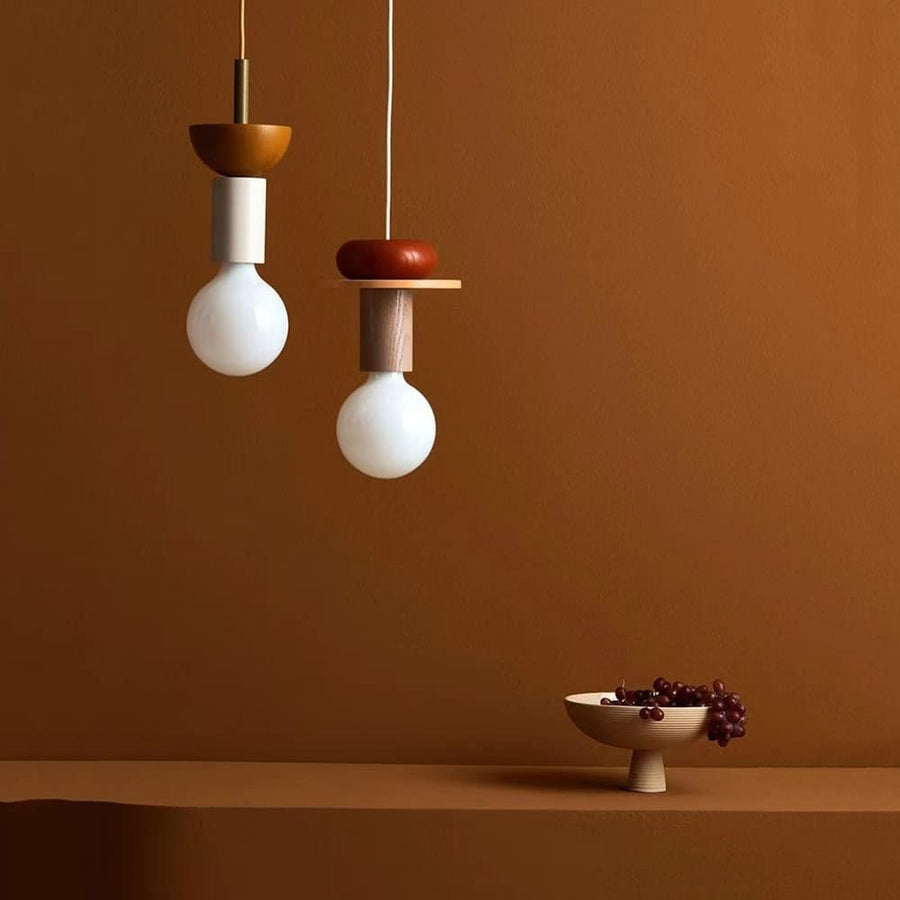 LumeBlox - Modern Pendant Light with Colorful Block Design for Stylish Interiors