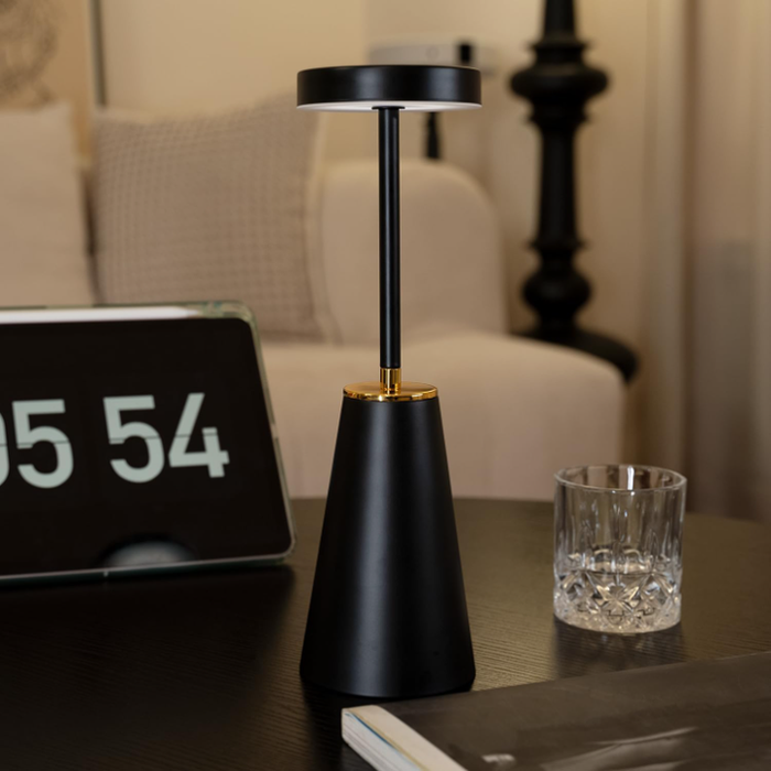 TouchGlow - Cordless Touch Table Lamp with Adjustable Brightness for Any Space