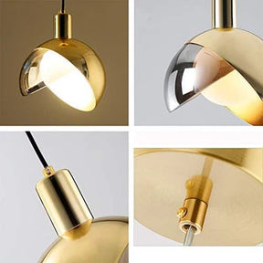 GoldGlow – Elegant Glass Pendant Light for a Luxurious Touch