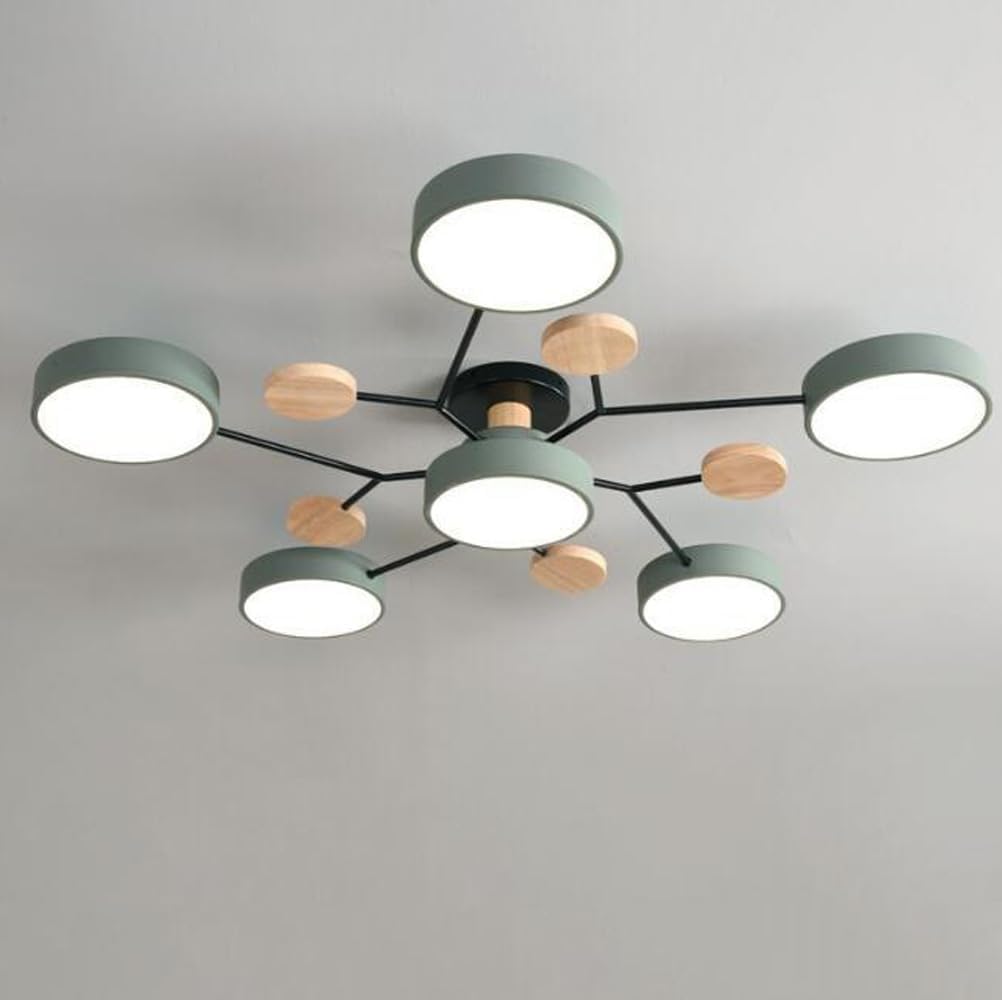 GlowNest - Modern Multi-Arm LED Ceiling Light, Contemporary Statement Piece