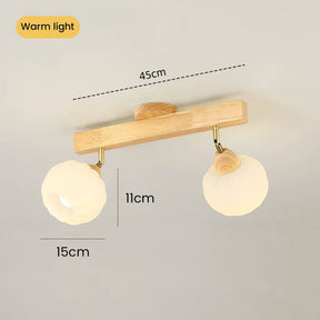 GlowRail - Modern Adjustable Ceiling Track Lighting with Rotating Spotlights