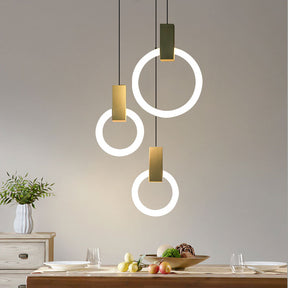 NordicGlow – Elegant and Modern Ring LED Pendant Light for Any Room