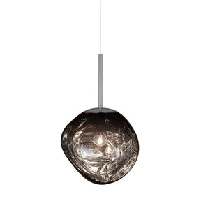 GlowMelt - Artistic pendant light with a unique melting effect design