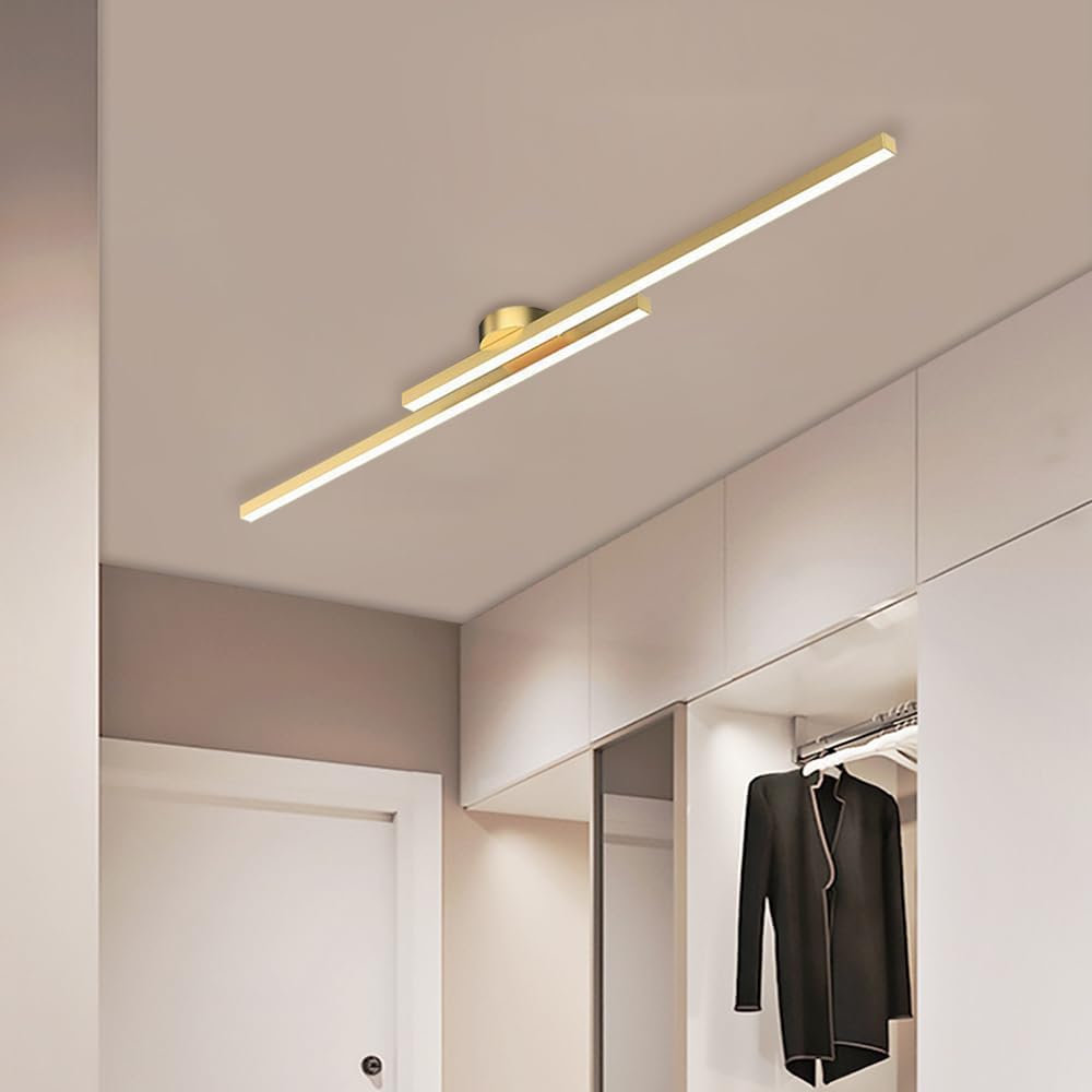 Luminex – Strakke LED Semi-Flush Mount Plafondlamp