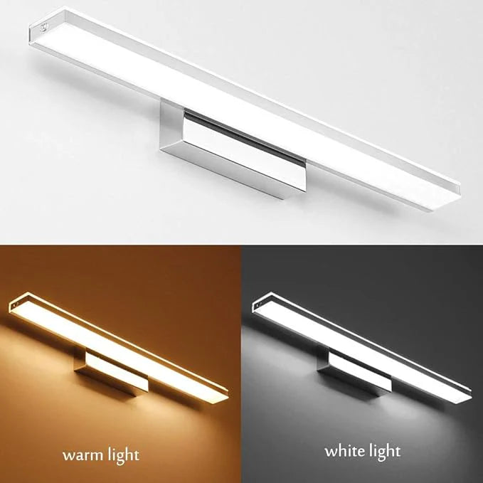 NovaGlow - Sleek LED mirror wall light with modern and minimalist design