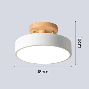 LumeBright - Round LED Ceiling Light with Soft and Wide Lighting for Living Room