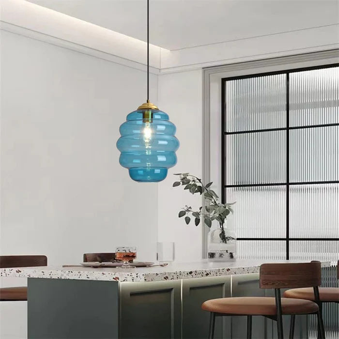 AuraPendant - Modern pendant light with sleek design and elegant glass shade