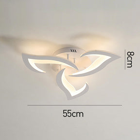 Florentia - Modern LED Ceiling Light with Floral Design