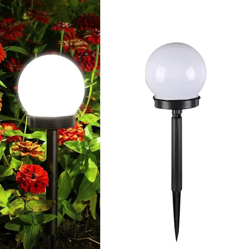 LumiGlobe – Waterproof Solar LED Ball Lights for Outdoor Lawn & Pathways