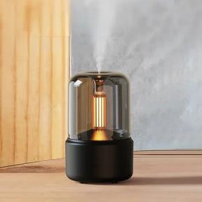 AuraMist - Elegant aroma diffuser with soft lighting and cordless design